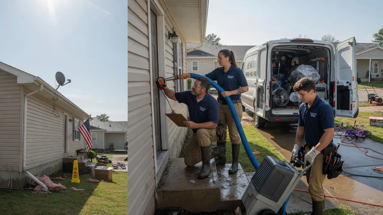Ceiling Water Damage Restoration in Ralston, IA near me